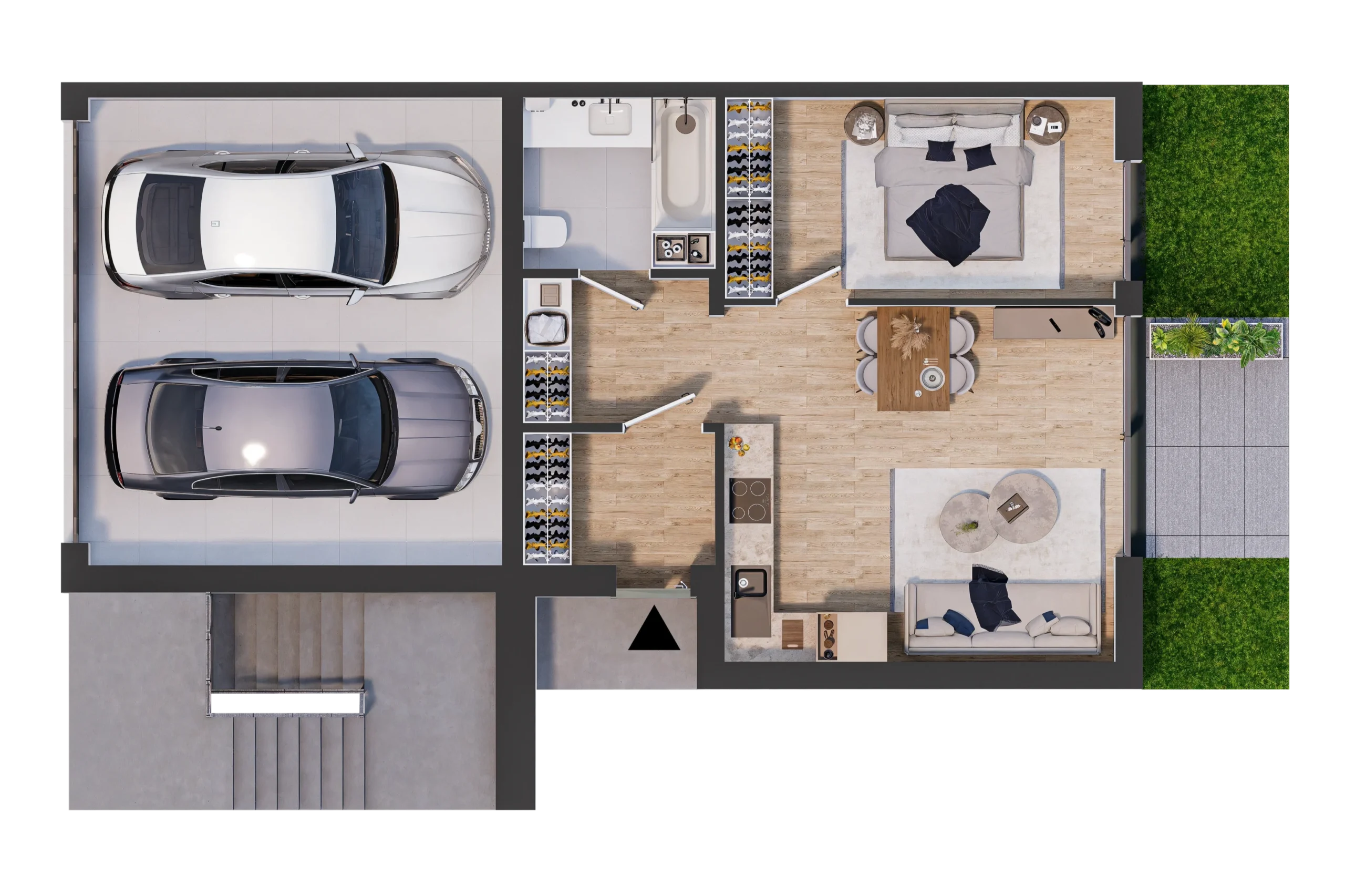Plan lokalu B1.1